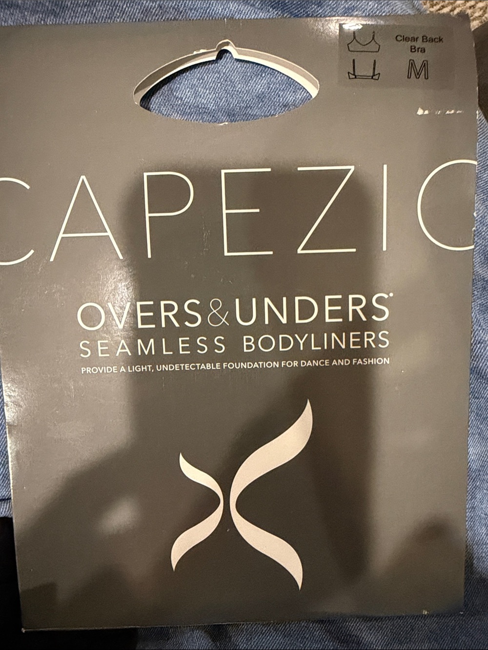 Capezio Overs & Unders Seamless Bodyliner - Black